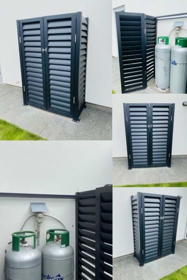 Gas cylinder enclosures