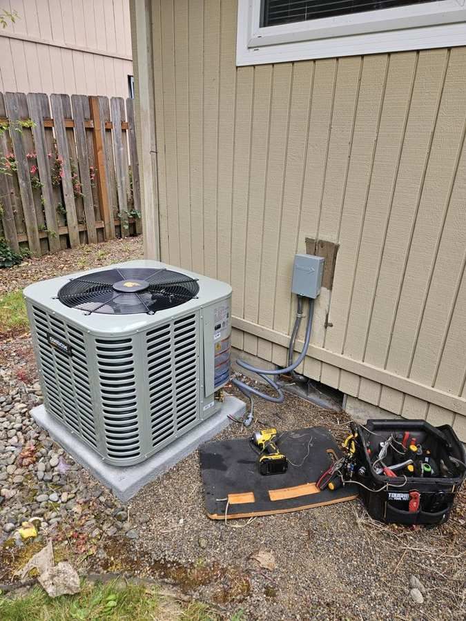 Air-conditioning unit installation