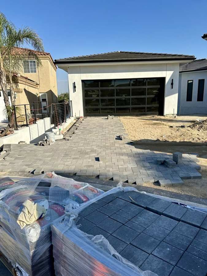 Driveway paving